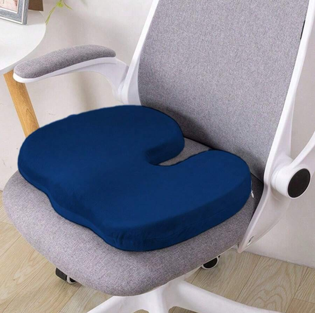 وسادة مقعد لكرسي المكتب، وسادة لكرسي المكتب، وسادة مقعد لتخفيف آلام عظم الذيل، وسادات مقاعد السيارات لتخفيف آلام الجلوس، وسادات عظم الذيل لتخفيف الضغط